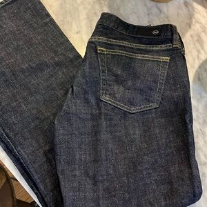 Like new — AG dark wash wide leg
